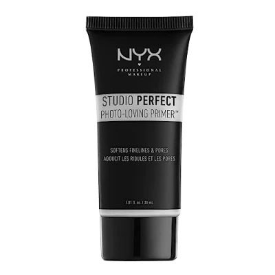 Obrázek NYX Professional Makeup Studio Perfect Primer Clear, make up primer, rovnoměrná pleť, redukuje jemné linie a póry, veganská receptura