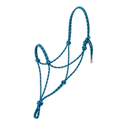 Obrázek Silvertip Weaver Leder Nr. 95 Seilhalfter Grau/Königsblau/Marineblau/Türkis, Größe S