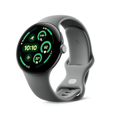 Obrázek Google Pixel Watch 3 45mm Šedá (Šedý Popruh)