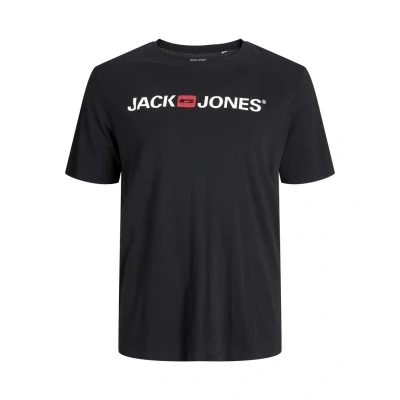 Obrázek Jack &amp; Jones Jjecorp LOGO TEE CREW NECK Triko s potiskem, Muži, Velikost: 5XL, Black