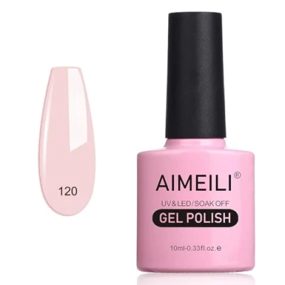 Obrázek AIMEILI UV LED gelový lak odstranitelný na nehty Gel Polish Rosa Xhybrida (120) 10 ml