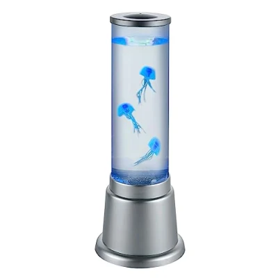 Obrázek LED stolní vodní sloupec Jelly R50701187, plast titanově zbarvený, vč. 6 wattů LED, změna barvy