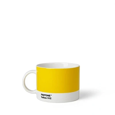 Obrázek Pantone Hrnek na čaj, porcelán, Yellow 012, 1 kus (1 ks v balení)