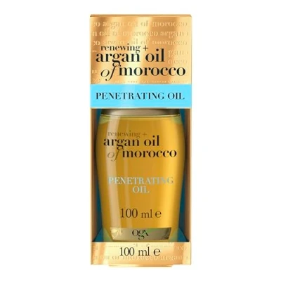 Obrázek OGX Renewing + Argan Oil of Morocco Penetrating (100 ml), intenzivní vlasový olej s arganovým olejem z Maroka
