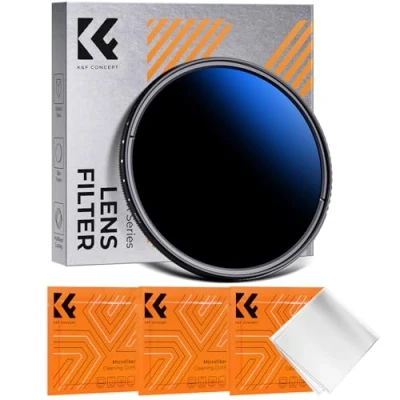 Obrázek K&amp;F Concept K série 67 mm ND filtr Slim Variabilní šedý ND2 400 (1 9 stop) neutrální