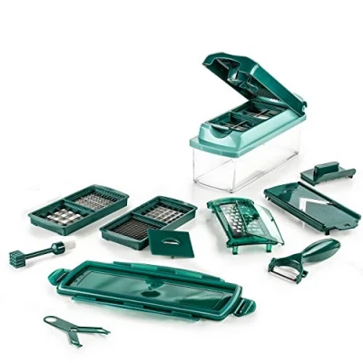 Obrázek Genius Nicer Dicer Plus 14 dílů krájet strouhat hoblovat kostičky kráječ ovoce a zeleniny známé z TV novinka
