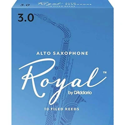 Obrázek Royal listy pro altsaxofon tloušťka 3. 0 (10 kusů)