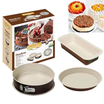 Obrázek Guardini 4223000737 LE Chocoforme forma sada 3dílná, rozkládací se základním 26 cm, tvar schránky 25 cm a plochými plech 28