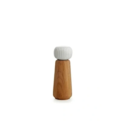Obrázek Kähler Mühle H18 cm Hammershøi šikovný dánský design mlýnek na koření, bílý