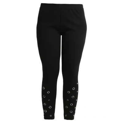 Obrázek Urban Classics Ladies Eyelet Legíny, Ženy, Velikost: Small, Black