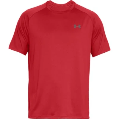 Obrázek Under Armour UA TECH 2.0 SS TEE Jednoduché tričko, Muži, Velikost: XXL, Red/graphite