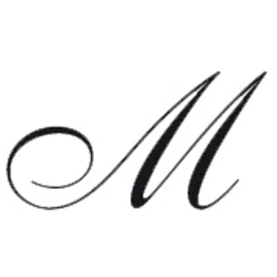 Obrázek J.Herbin 40113T pečeť kulatá s dřevěnou rukojetí Italic Písmeno M