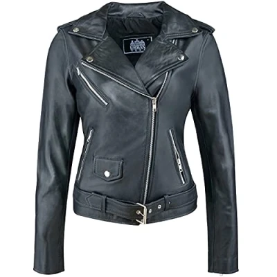 Obrázek URBAN LEATHER dámská Ur 131 bunda biker Perfecto Ladies, černá, M EU
