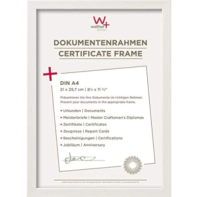 Obrázek walther design Rámeček bílý 13 x 18 cm Construction designový rám JK318W