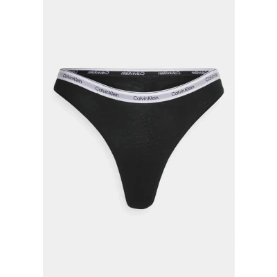 Obrázek Calvin Klein Underwear Thong ICON LOGO Tanga, Ženy, Velikost: Small, Black