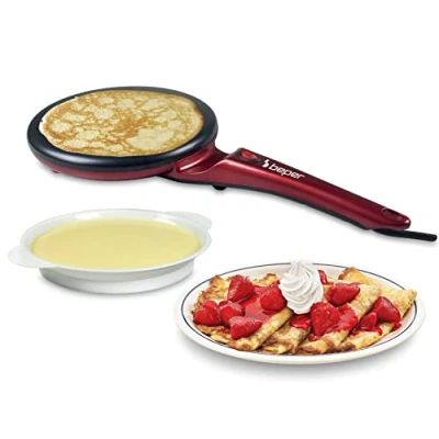 Obrázek Beper BT.710Y Electric Crepe Red and Black, 800W