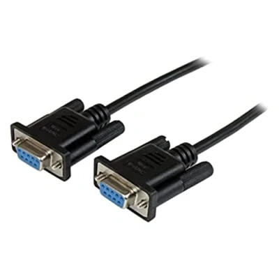 Obrázek Startech Null Modem Kabel 1 m Černá