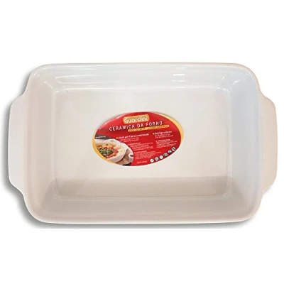 Obrázek Guardini C00TC7 Auflaufform, rechteckig, groß, 36 x 24 cm, Keramik, Weiß