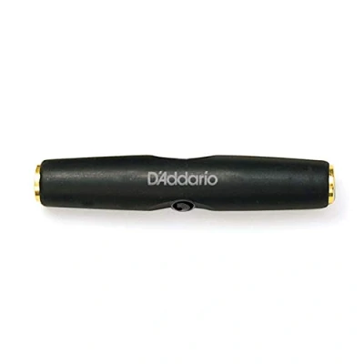 Obrázek Planet Waves PW P047T Coupler adaptér spojka s dvojitým jackem 6,3 mm černý