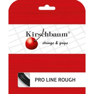 Obrázek Kirschbaum Unisex Erwachsene K1PLR125 Tennis Saite, schwarz, 1,25 mm