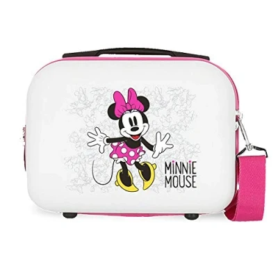 Obrázek Disney Minnie Enjoy the Day Anpassungsfähiger Schönheitsfall Weiß 29x21x15 cms ABS, Rosa