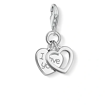 Obrázek Thomas Sabo Dámský elegantní přívěsek nejlepší maminka Best Mom Charm, Sterlingové stříbro, Bez drahokamu