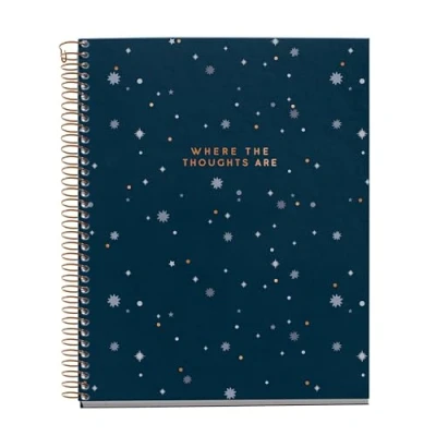Obrázek Miquelrius Notebook A5 (148 x 210 mm), kariert 5 mm, 120 Blatt 70 g/m², Kartoneinband mit goldenen Details, 4 Farbstreifen, Kupferspirale
