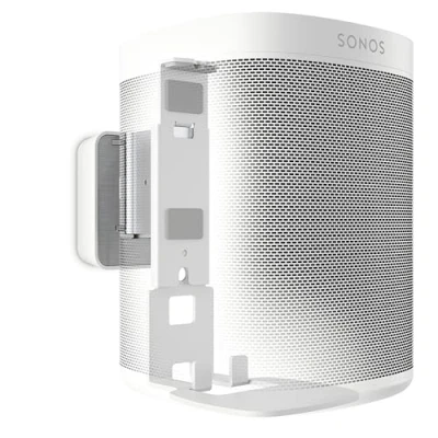 Obrázek Vogel&#039;s Sound 4201 reproduktor nástěnný držák pro Sonos One (SL) a Play:1, max. 5 kg, sklopný 30/+ 30, otočný až 70 (vlevo/vpravo), bílý, 1