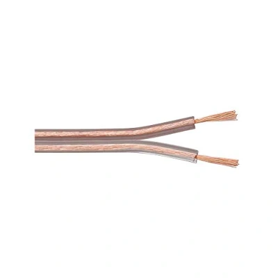 Obrázek Goobay 67719 Kabel reproduktoru 2 x 0,75 mm² CCA lanko / k boxu audio metráž Speaker Cable Subwoofer transparentní 10 m