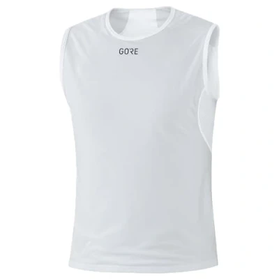 Obrázek GORE WEAR Herren Windstopper Base Layer Shirt Ärmellos, Light Grey/White, S EU
