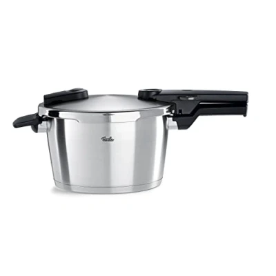 Obrázek Fissler Vitaquick Premium / tlakový hrnec (6 l, Ø 22 cm) nerezový parní hrnec, 2 stupně vaření, Made in Germany indukce