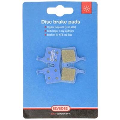 Obrázek Elvedes Unisex dospělí obložení kotoučových brzd 08171969, tmavě šedá/vícebarevná, jednotná velikost