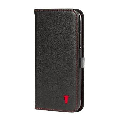 Obrázek TORRO pouzdro kompatibilní s iPhone 11 Pro prémiové kožené funkcí stojánku a přihrádkami na karty (černé)