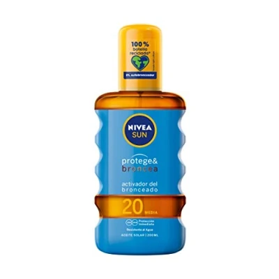 Obrázek Fp 20 Aceite Solar En Spray &quot;Protege &amp; Broncea&quot;. Protección Media