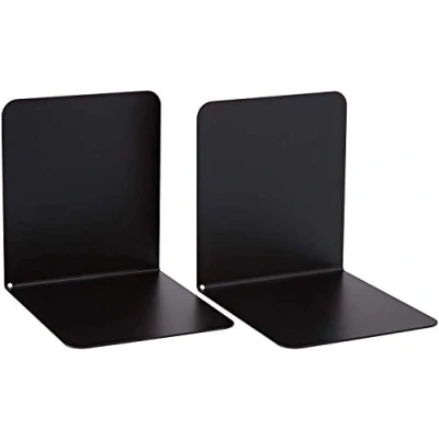 Obrázek ALCO Albert 4302 11 kovové zarážky na knihy, 130 x 140 mm, černé, 1 pár