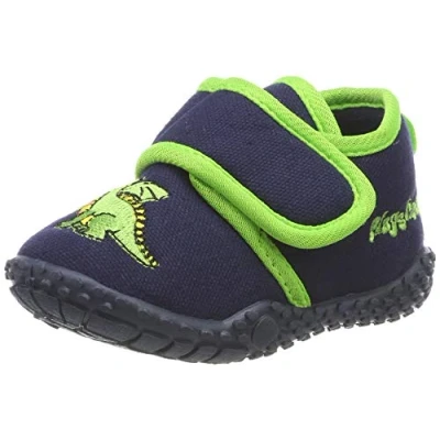 Obrázek Playshoes Unisex dětské domácí boty, Námořnický drak