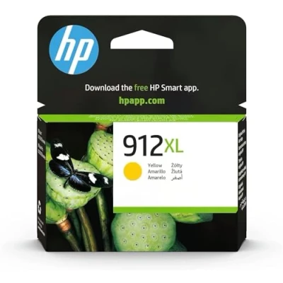 Obrázek HP 912XL (3YL83AE) Gelb Original Druckerpatrone mit hoher Reichweite für OfficeJet Pro 8010, 8012, 8014, 8015, 8020, 8022, 8023, 8024, 8025 , 1er Pack