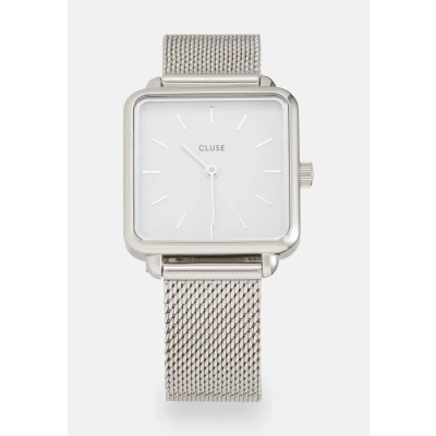 Obrázek Cluse LA TÉTRAGONE Hodinky white/silvercoloured, Ženy, Velikost: One Size, White/silver coloured