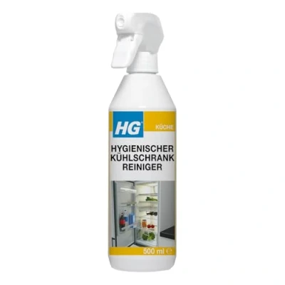 Obrázek HG Hygienický čistič chladničky, rychleschnoucí a čerstvě vonící chladničky pro rychlé, hygienické čištění bez šmouh 500 ml