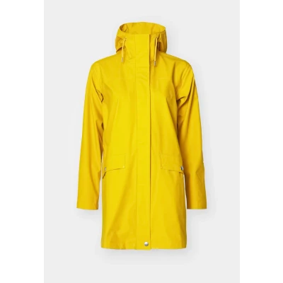 Obrázek Helly Hansen MOSS RAIN COAT Vodotěsná bunda, Ženy, Velikost: Large, Essential yellow