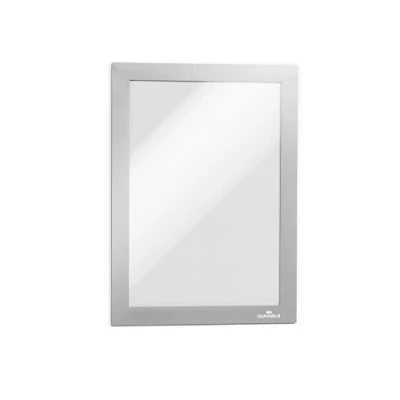 Obrázek Durable Informační rámeček Duraframe (A5, samolepicí s magnetickým uzávěrem) 10 kusů, stříbrný, 488123