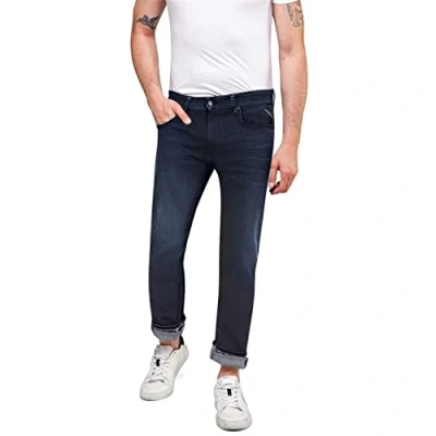 Obrázek Replay Grover Pants Džíny Straight Fit, Muži, Velikost: 32x32, Dark blue