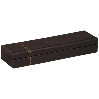 Obrázek Rhodia Pouzdro na tužky 118876C (z italské koženky, 21 x 5,5 3 cm, elegantní a robustní, ideální pro váš psací stůl), černé