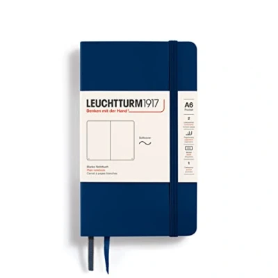 Obrázek Zápisník Leuchtturm1917 s měkkými deskami, Námořnická modrá