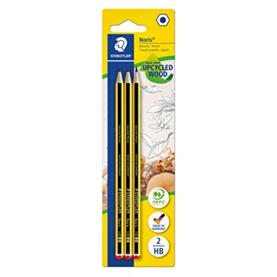 Obrázek Staedtler 120 2BK3DA tužka Noris HB2, 3 ST, blistr