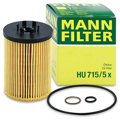 Obrázek MANN FILTER HU 715/5 x olejový filtr sada olejových filtrů s těsněním / sadou těsnění pro osobní automobil