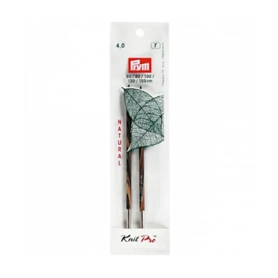 Obrázek Prym 223324 Rundstricknadelspitzen Natural farbig lang 11,6 cm 4,00 mm