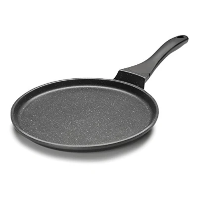 Obrázek Lacor Crepes Pfanne Eco Piedra 24 cm, Aluminium, Schwarz, 47 cm