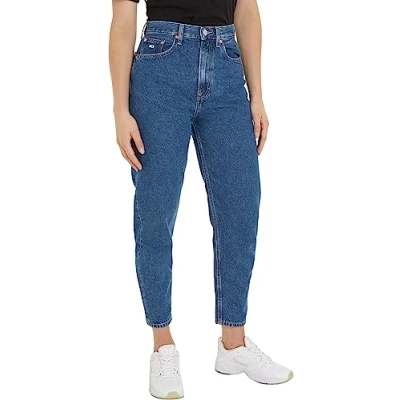 Obrázek Tommy Jeans MOM JEAN UHR Džíny Relaxed Fit, Ženy, Velikost: 27x30, Denim medium