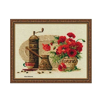 Obrázek Riolis Kreuzstich Set, Motiv: Kaffee, Multi Color, c1